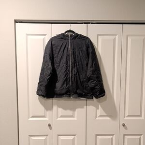 Men's Black Bomber Jacket